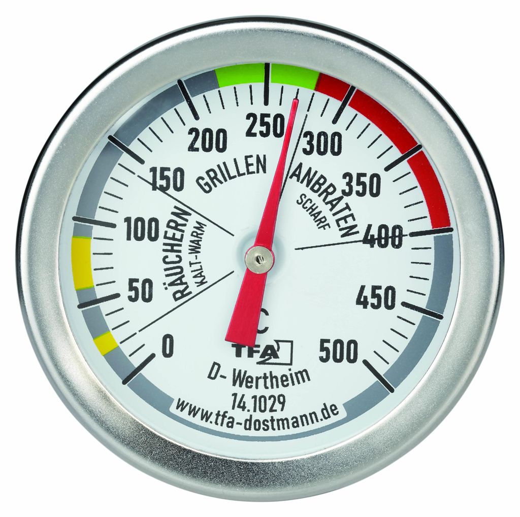 BBQ Grill Smoker Thermometer; 14.1029, TFA Dostmann Produktbild 
