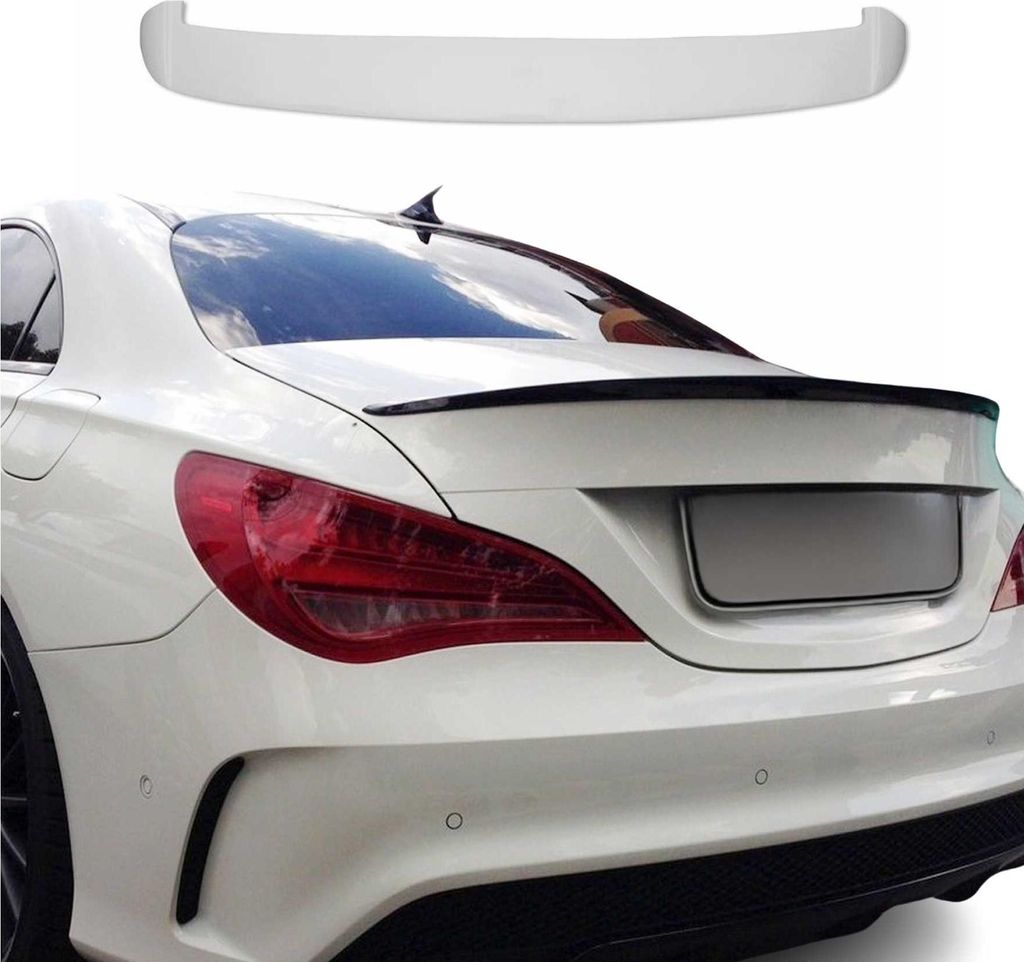 Heckspoiler Heckflügel Hecklippe für Mercedes CLA 2012-2025 Farbe 9197 ABS 1tlg