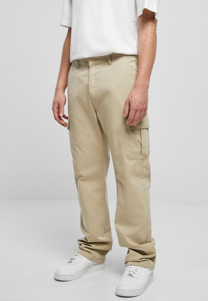 Urban Classics - Herren Straight Leg Cargohose SAND W36