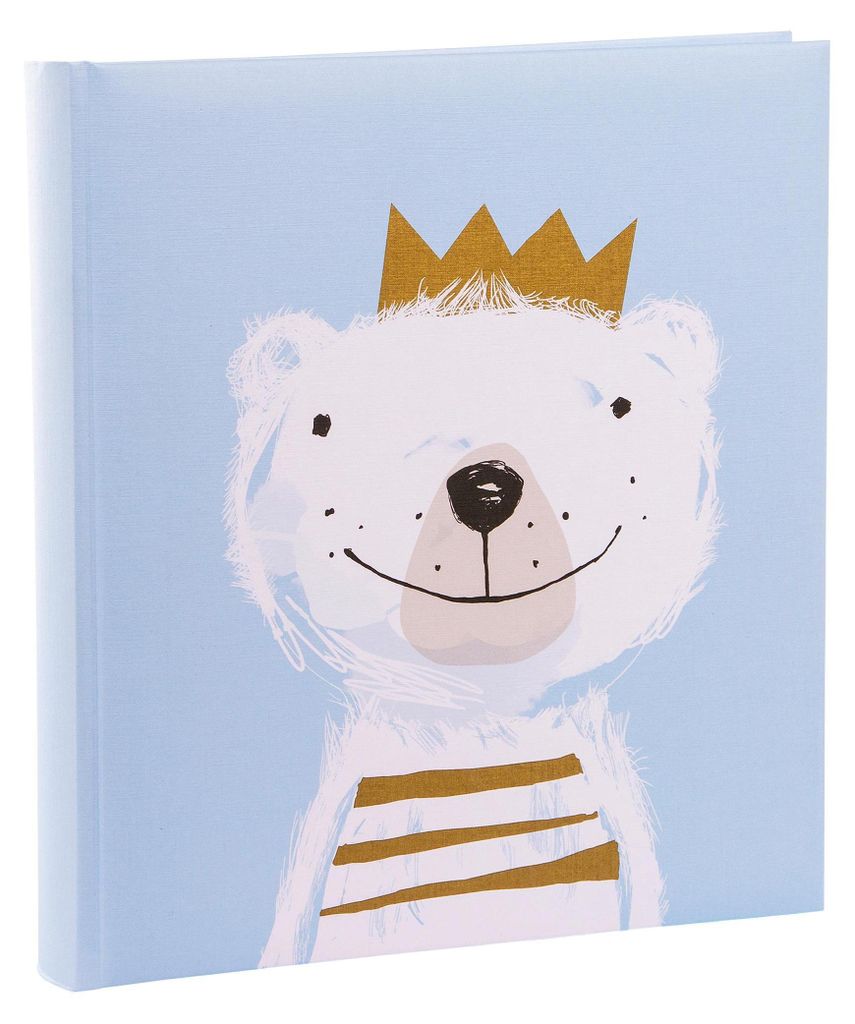 Goldbuch Fortuna blau 30x31 60 Seiten Babyalbum 27257