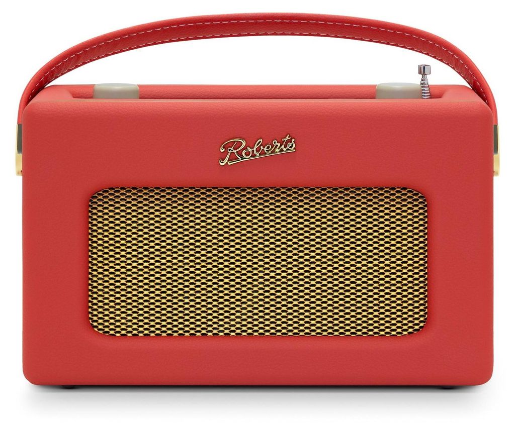 Roberts Radio Revival iStream3L, klassiek rood Productafbeelding 