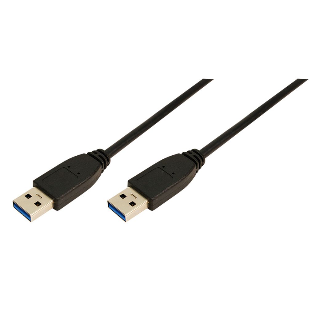 LogiLink USB 3.0 Kabel 2xUSB-A Stecker 2m Produktbild 