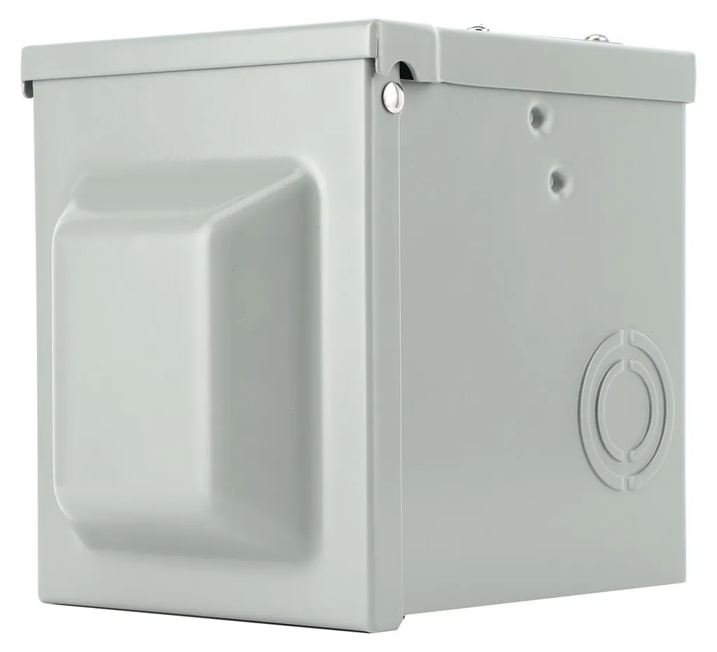 Boîtier électrique 30A 125V robuste et résistant à l'eau extérieur IP44 - 6