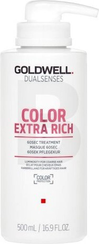 Goldwell Dualsenses Color Extra Rich 60sec Treatment Haarmaske für gefärbtes Haar 500 ml