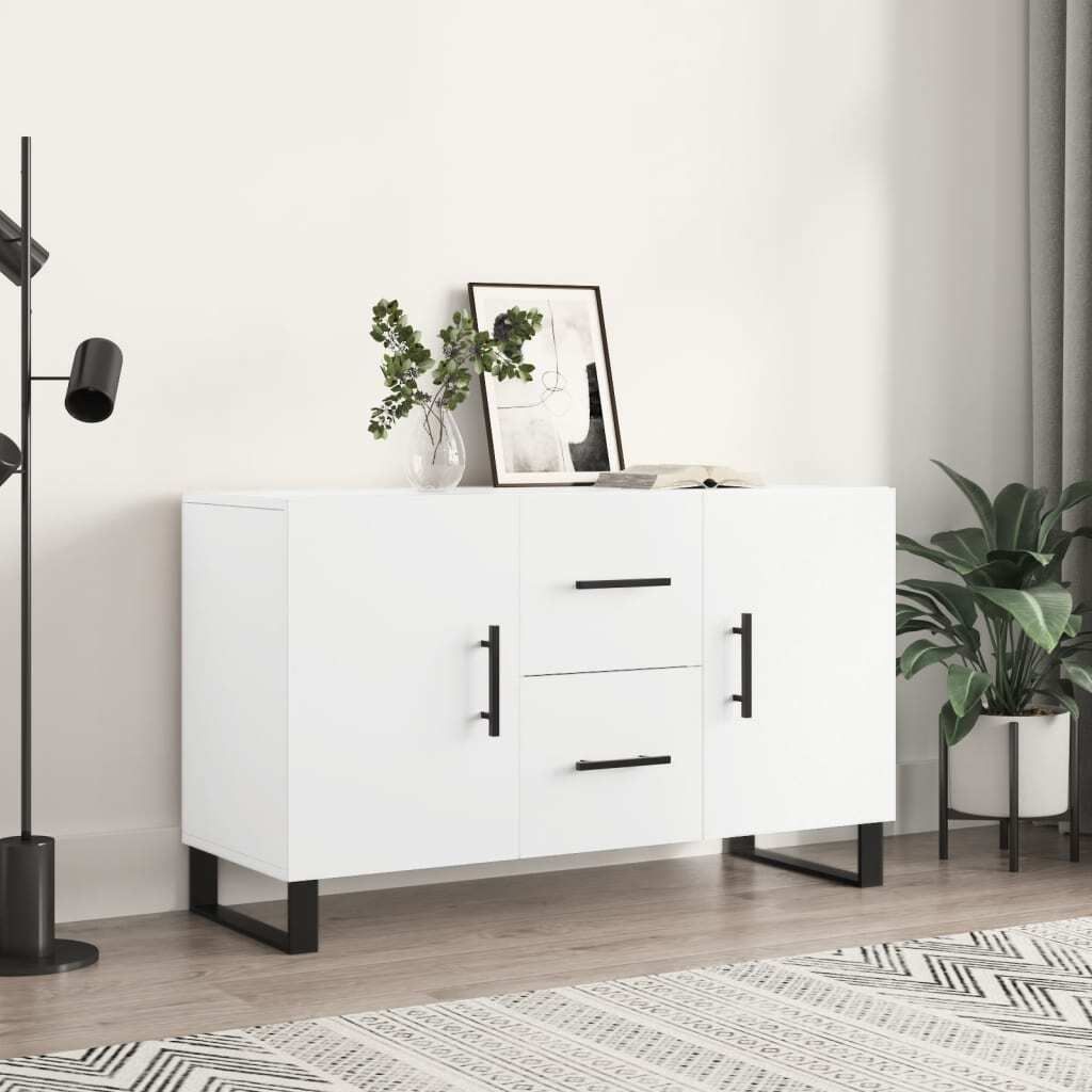 vidaXL Sideboard Weiß 100x36x60 cm Holzwerkstoff