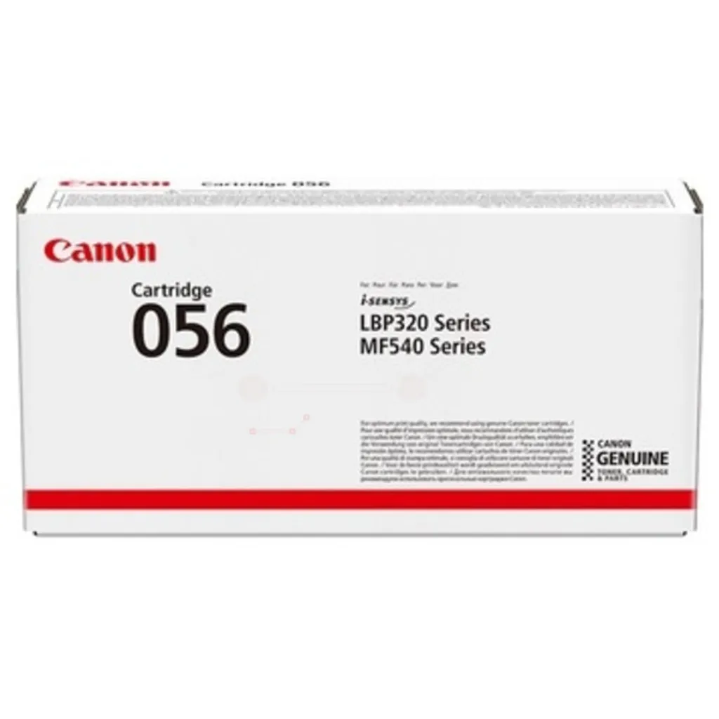 Toner Noir Canon 056 Haute Capacité pour Imprimantes Laser Professionnelles