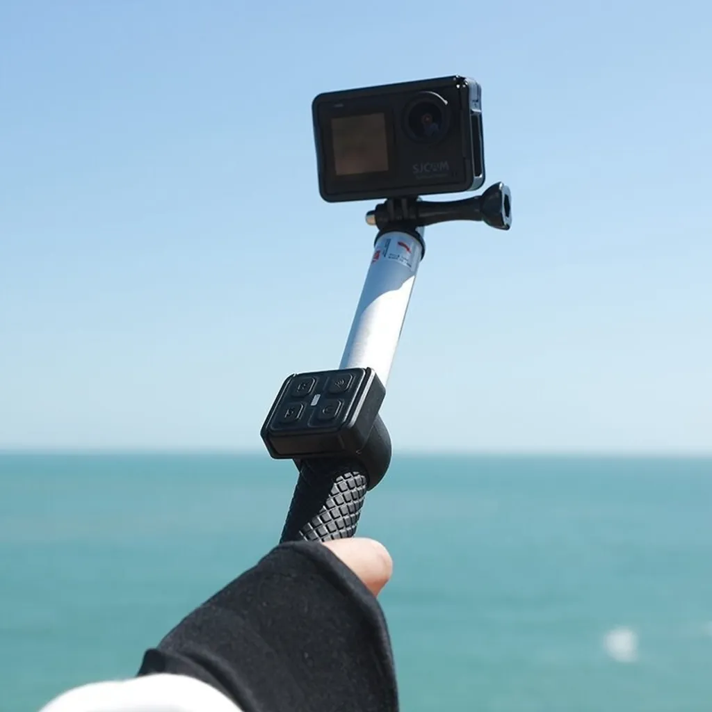 Perche SJCAM pour Vlogs et Voyages avec Télécommande de Contrôle