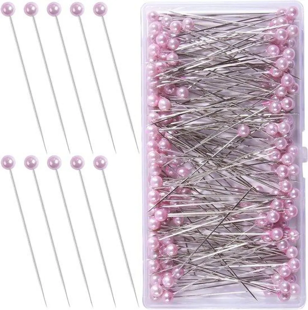 Épingles perle rose 65 mm : fini les épingles trop courtes en couture