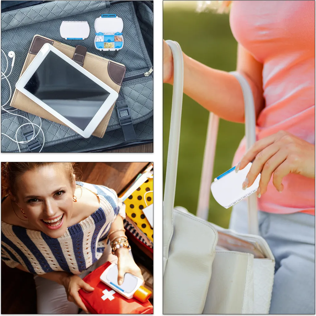 Stop au désordre : boîte 6 compartiments pour petits objets lot 24