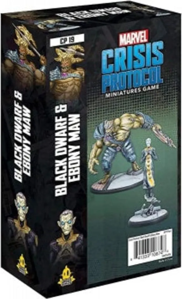 Marvel Crisis Protocol Pack Black Dwarf Ebony Maw : Dominez vos Parties