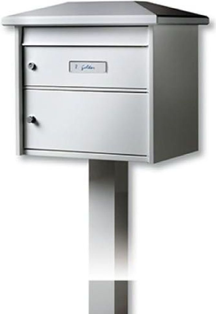 Burg-Wächter STÄNDER BK EST 1 SI Briefkastenständer Aluminium Silber (STÄNDER BK EST 1 SI)