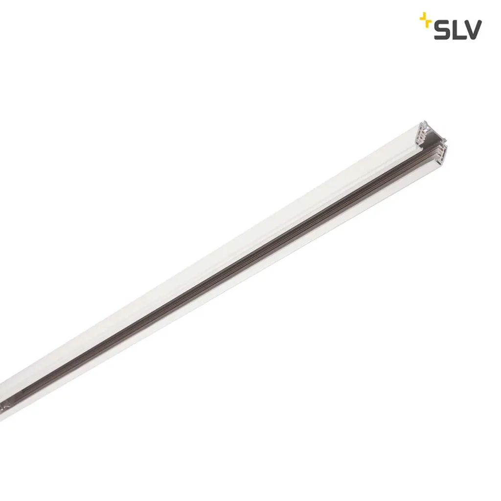SLV S-Track Rail de montage 3P blanc 1m - Profilé triphasé haute qualité