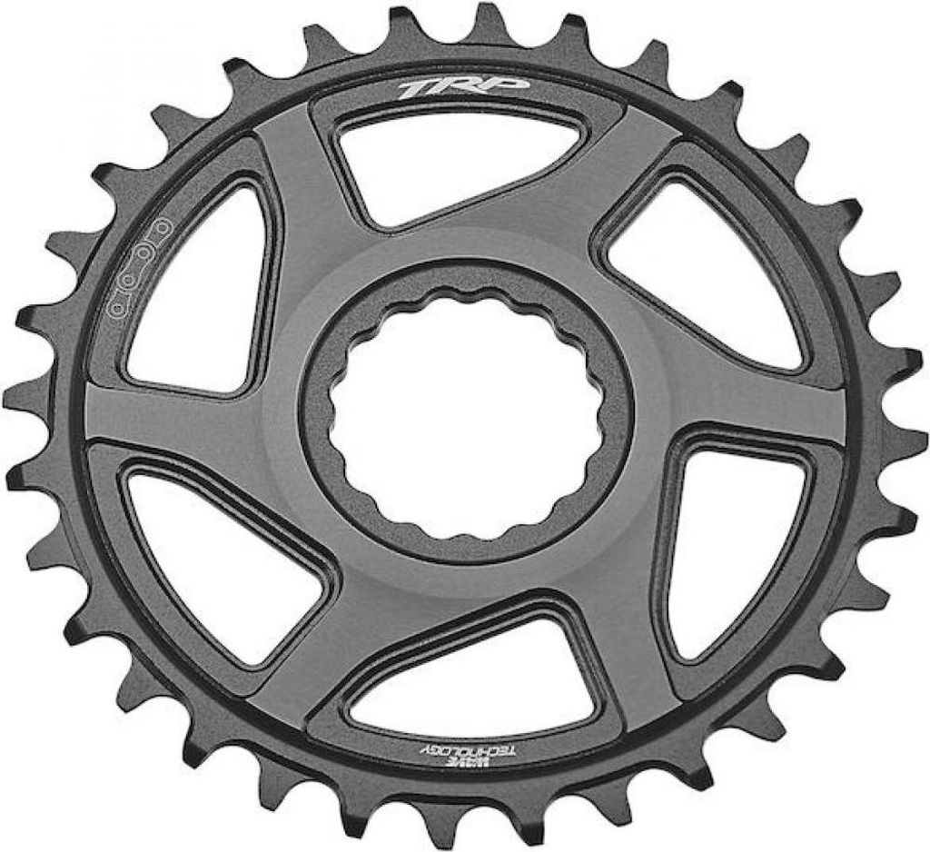 TRP Kettenblatt EVO 12 CR-M9050 1x 34T Schwarz/Grau - präzises Leichtbau-Upgr...