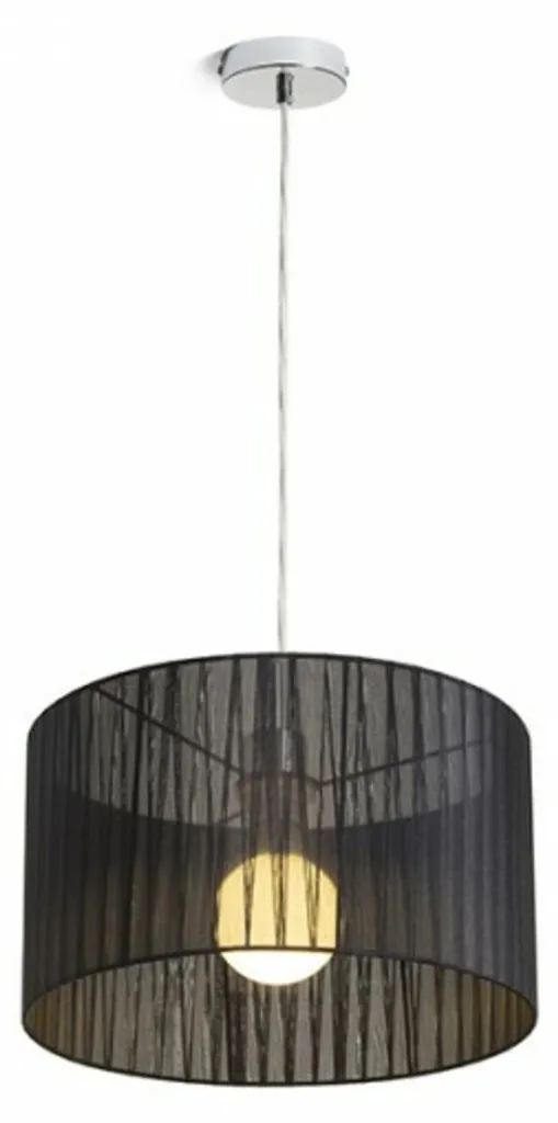 Suspension GLAMOUR Noire pour Salle à Manger - Luminaire E27 230V