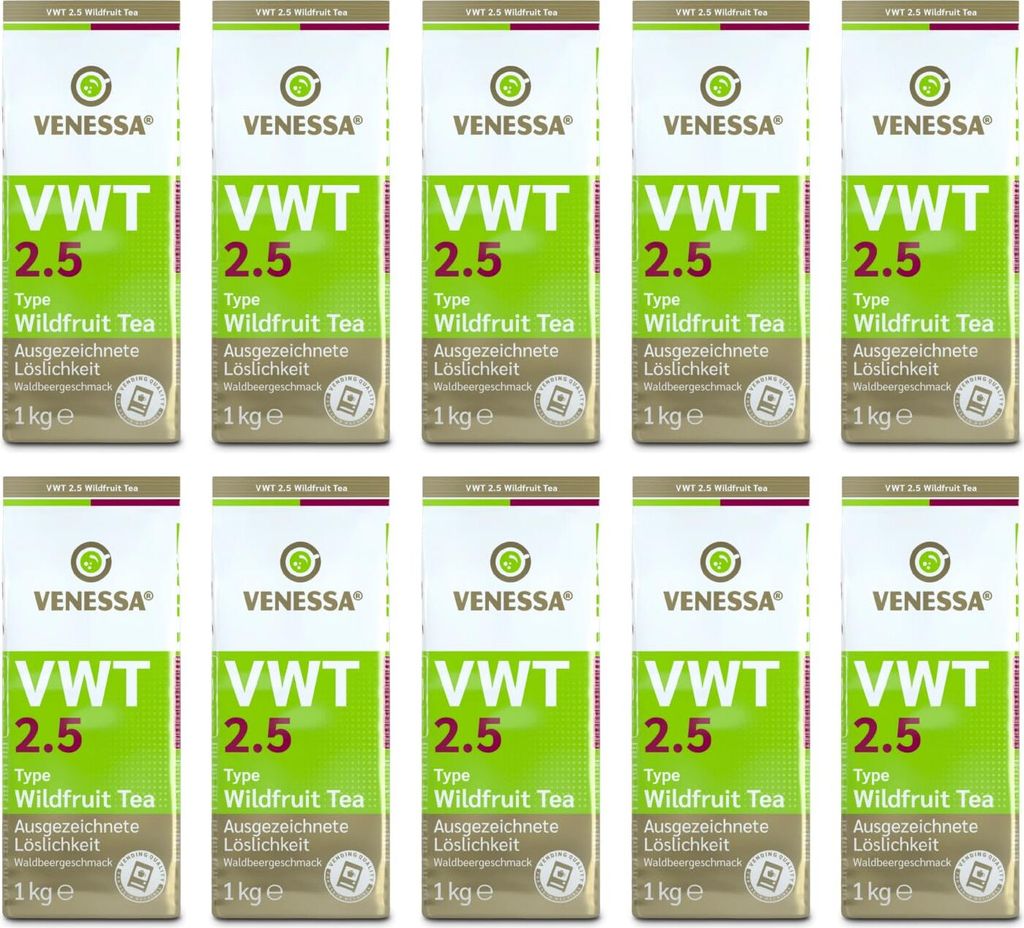 VENESSA VWT 2.5 Wildfruit Tea 10 x 1kg Instant Teegetränk Produktbild 