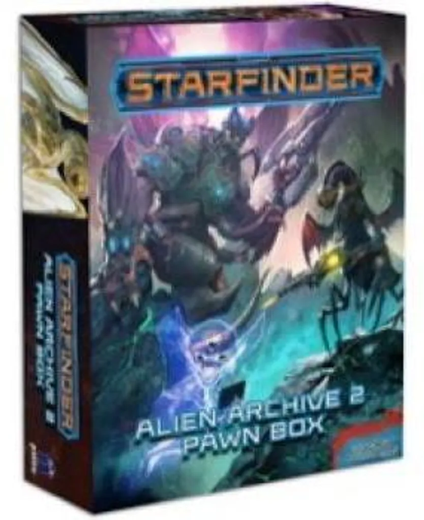 Pions Cartonnés Starfinder Alien Archive 2 : Accessoires de Jeu JDR