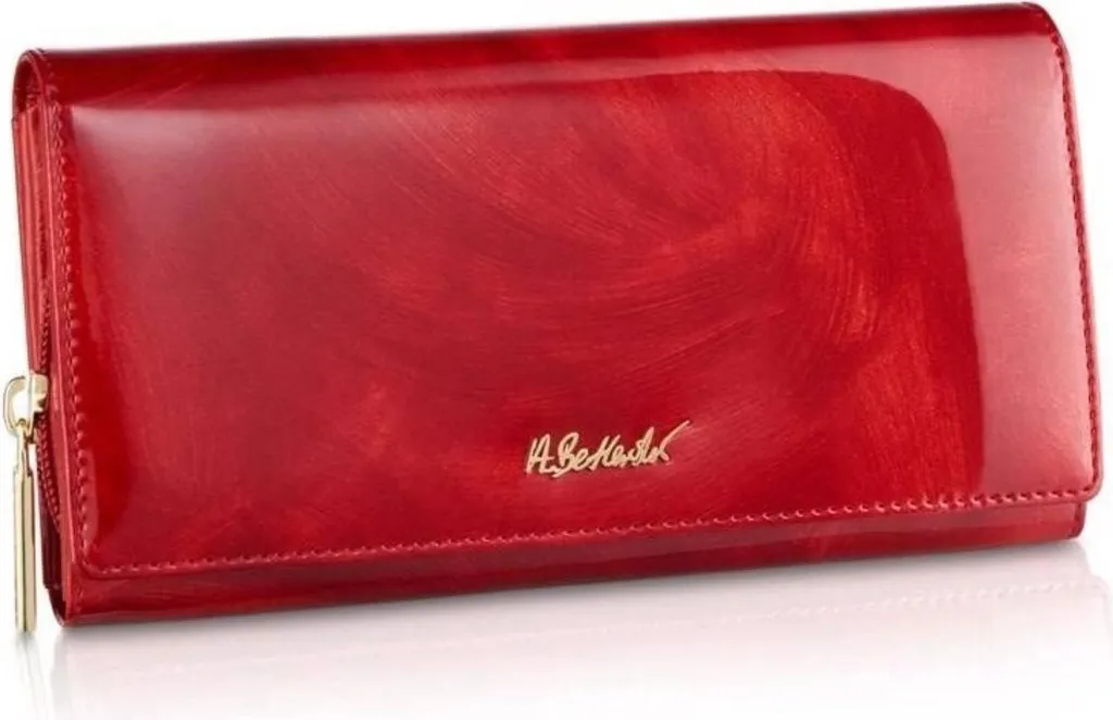 Portafoglio Grande Betlewski BPD-WP-106 Rosso | Protezione RFID