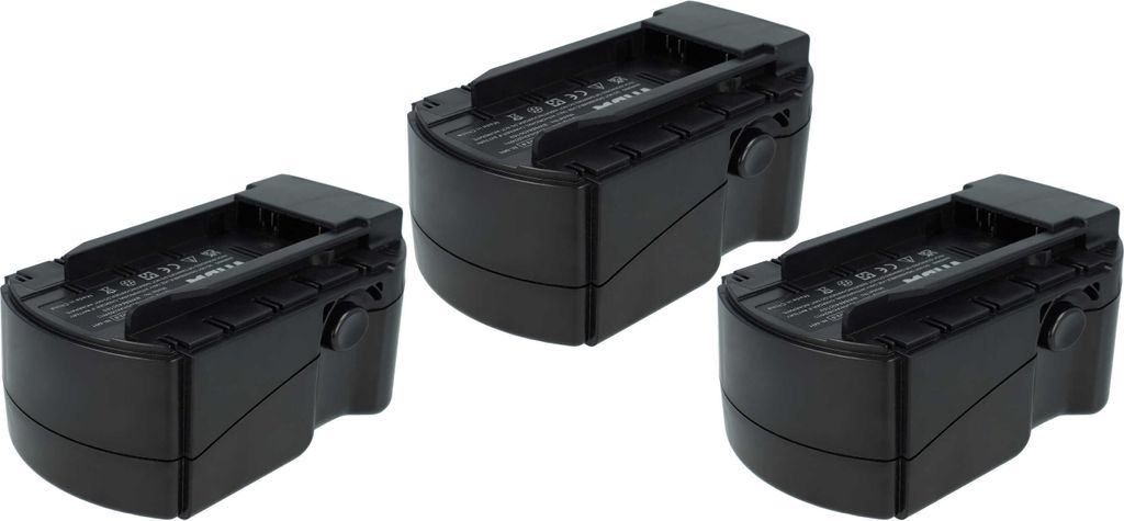 vhbw 3x Akku kompatibel mit Hilti UH 240-A, WSC 55-A24, WSC 6.5, TE 2-A, SFL 24, WSR 650-A Werkzeug (2500 mAh, NiMH, 24 V)