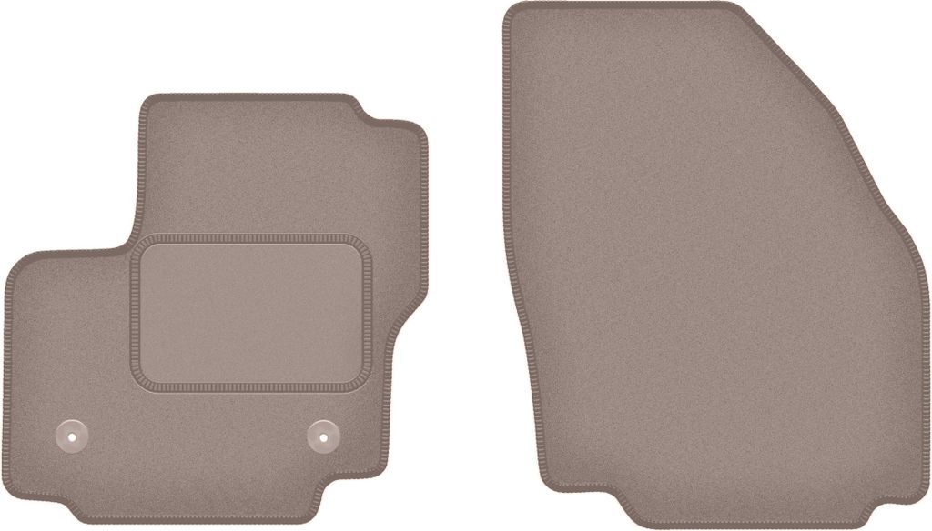 Autoteppiche vorne für: Ford S-Max Mk1 Minivan (2012-2015) Beige