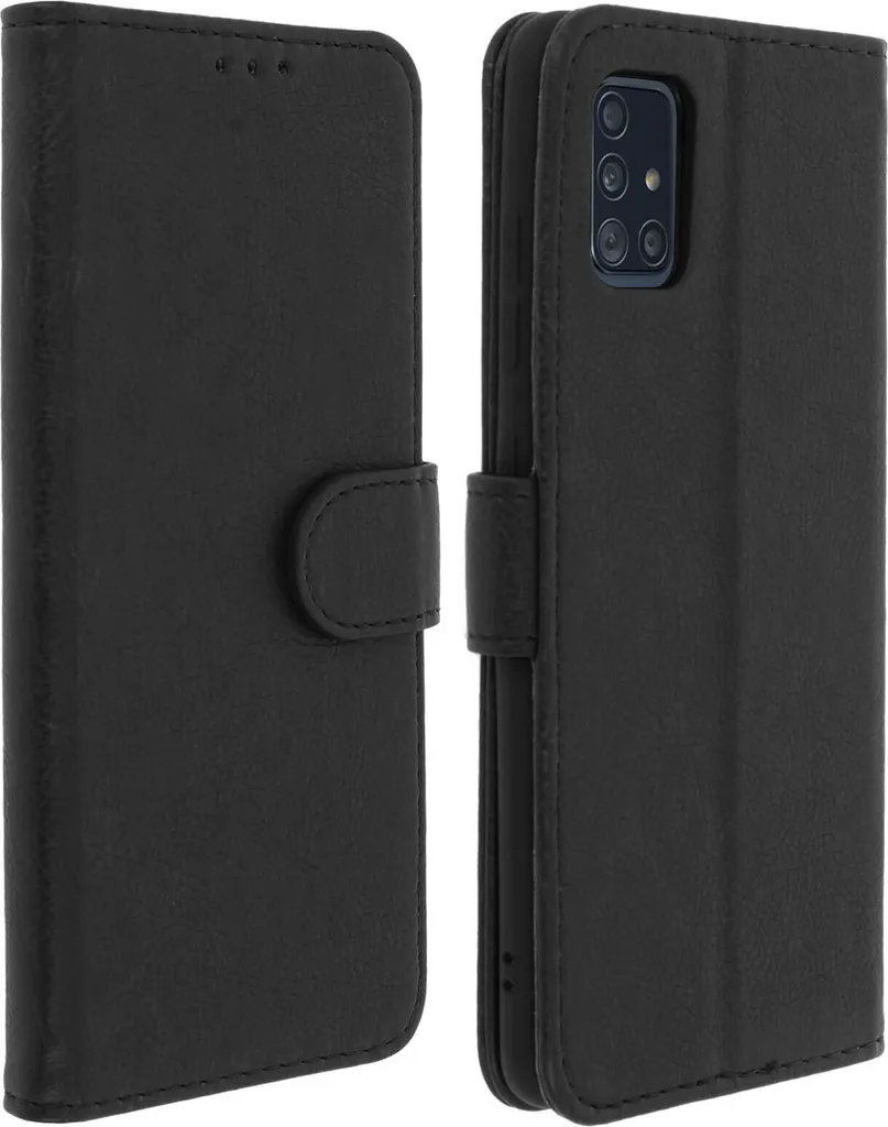 Protezione Totale Samsung Galaxy A51 - Custodia Avizar Flip Similcuoio