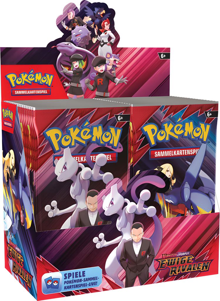 Pokémon-TCG: Karmesin & Purpur ? Ewige Rivalen Booster Produktbild 