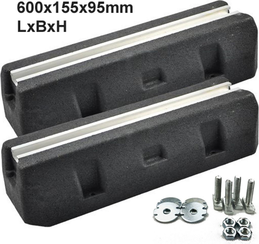 600mm Bodenkonsole / Dämpfungssockel Set Produktbild 
