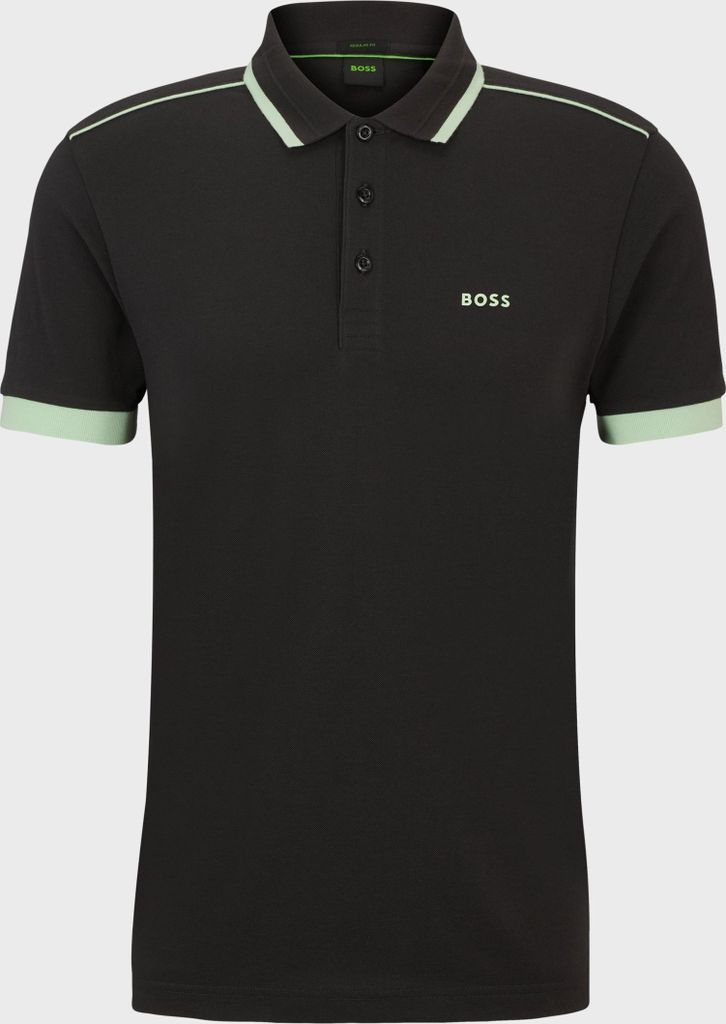 Boss Herren Poloshirt Grau 50512995-016 Grösse S