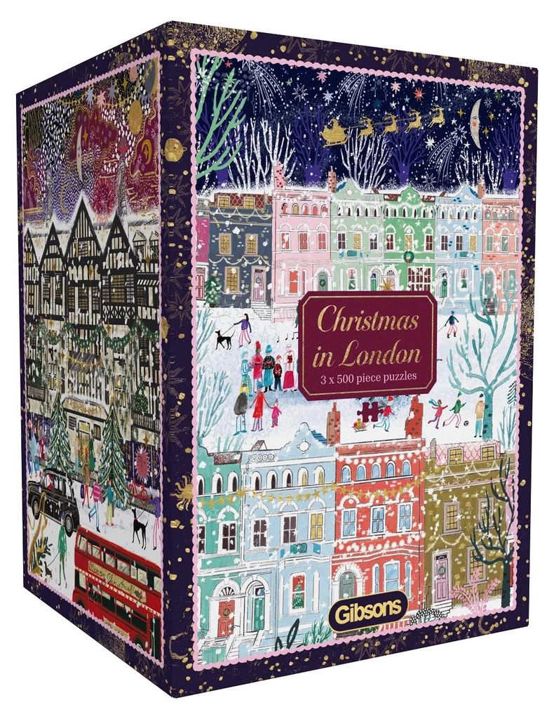 Gibsons Christmas in London, 500 szt. Zdjęcie produktu 