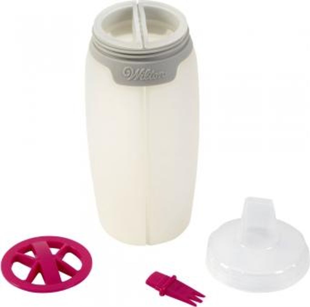 Candy Melts verzieren eine Flasche
