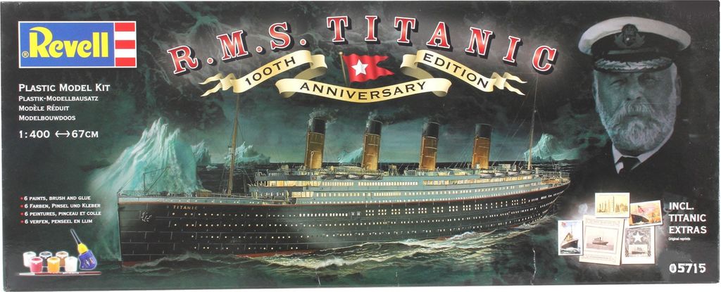 Revell Geschenkset "100 Jahre Titanic" 1:400 Obrázek produktu 