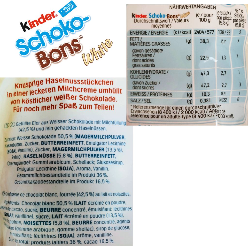 Ferrero Schoko Bons White 200g Produktbild 4