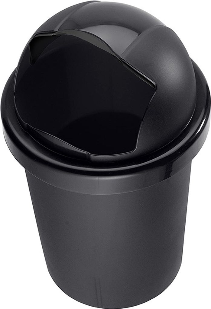 Abfalleimer 10 l ROLL BOB, Farbe:Schwarz Produktbild 4