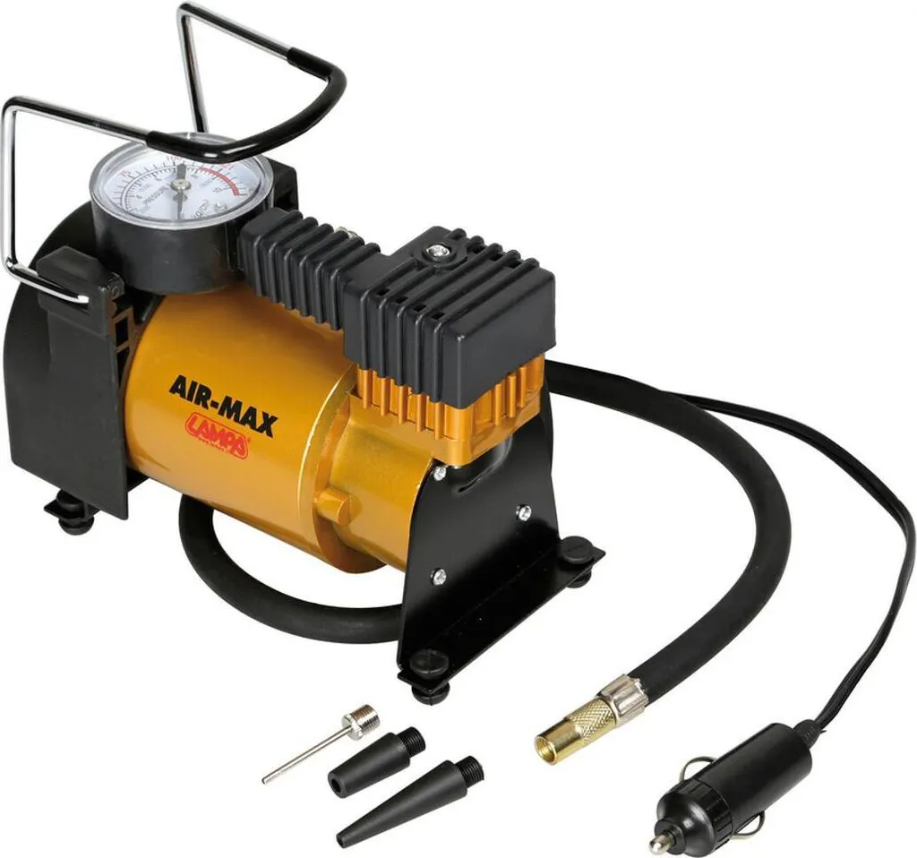 Compresseur Lampa Air-Max 12V pour dépannage pneu et loisirs de plein air