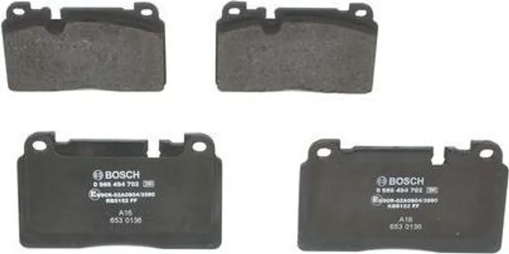 Plaquettes Bosch 0986494702 avec témoin d'usure pour Audi Q5 SUV