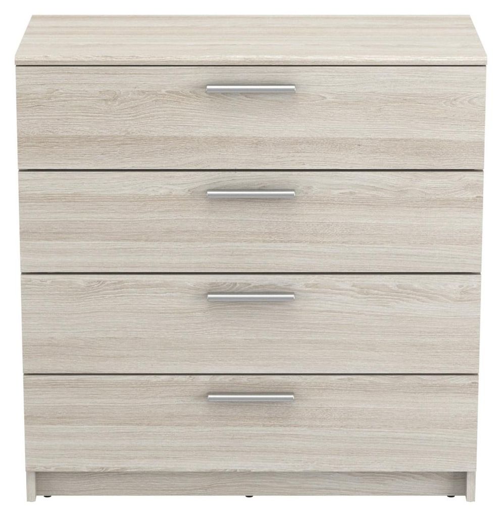 CALICOSY - Commode 4 Tiroirs L79,6 cm,Reproduction Bois Image du produit 