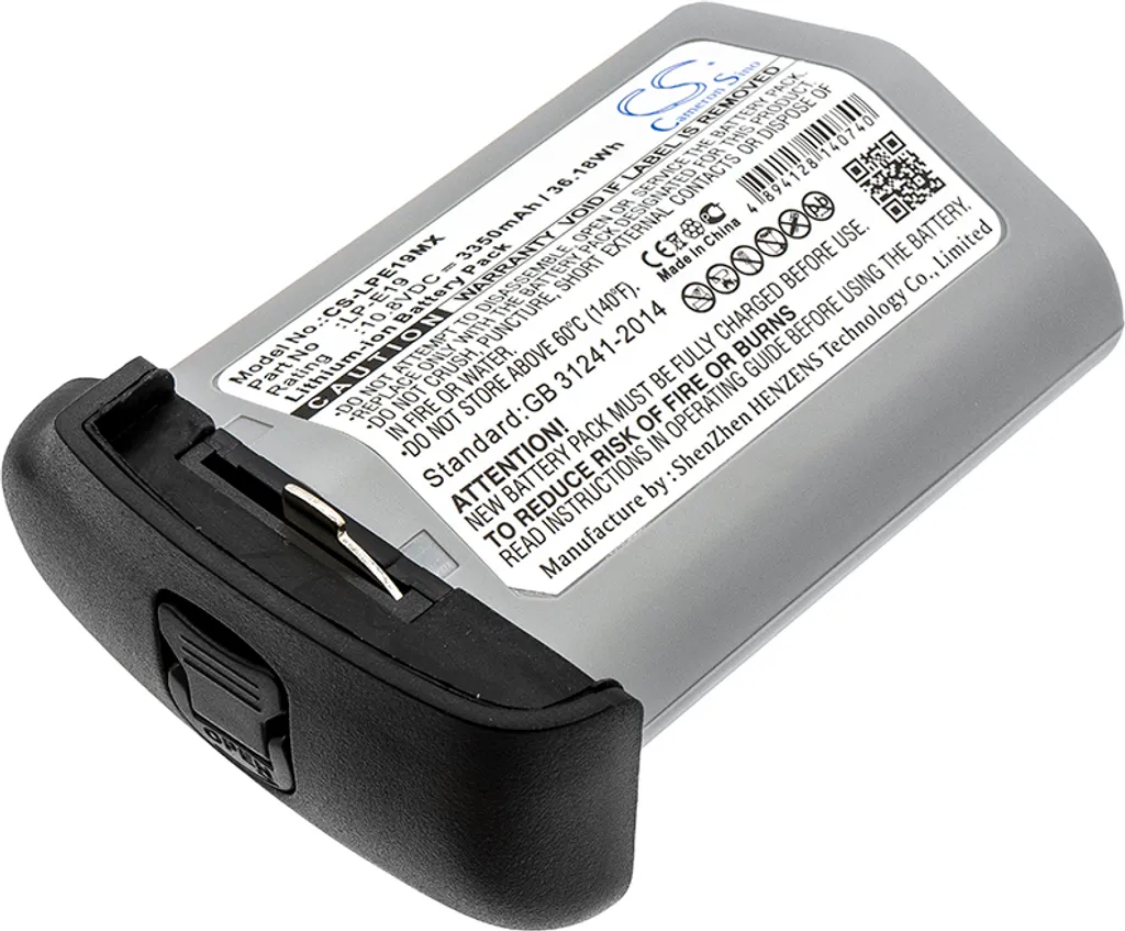 Batterie pour Canon EOS-1D Mark III et IV TECHTEK haute performance