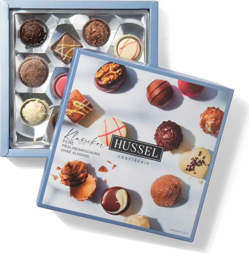 Hussel Pralinen-Klassiker ohne Alkohol, 150g