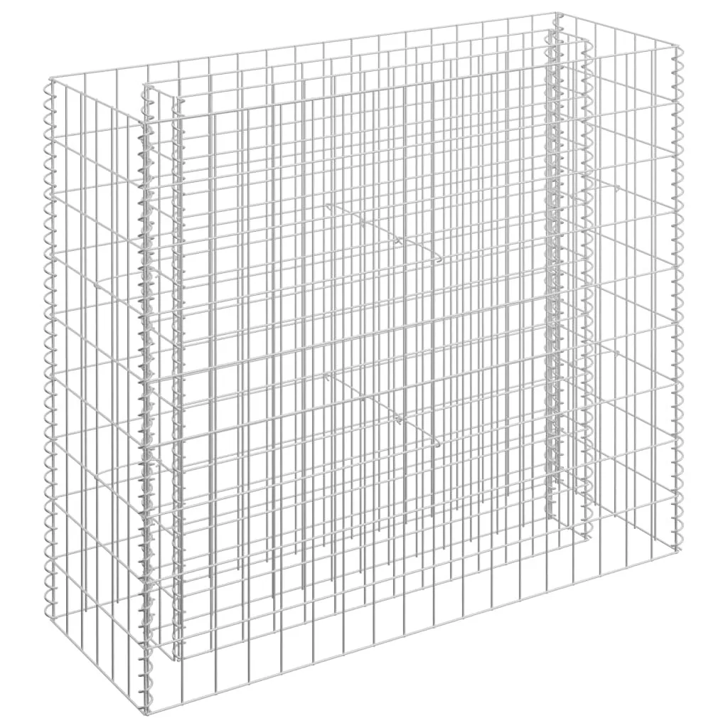 Gabbione 90x30x90 cm in Acciaio Zincato | Il Re delle Fioriere!