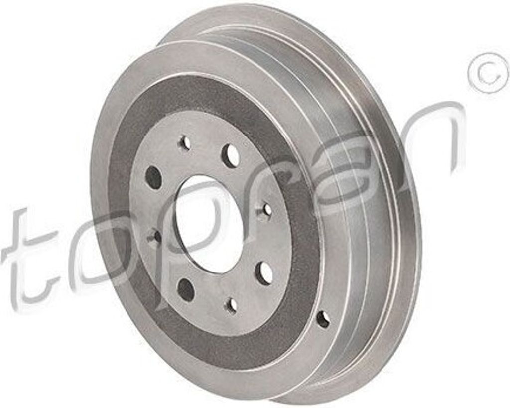TOPRAN 207 656 - OE 55701379 Bremstrommel für Punto, Adam, Corsa D (S07)