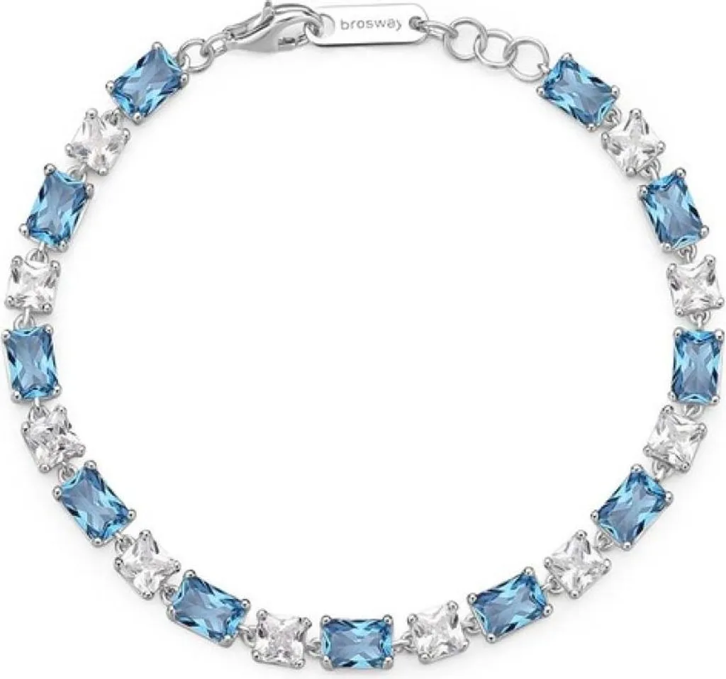 Bracelet en argent Fancy Freedom FFB16 avec zirconium bleu éclatant
