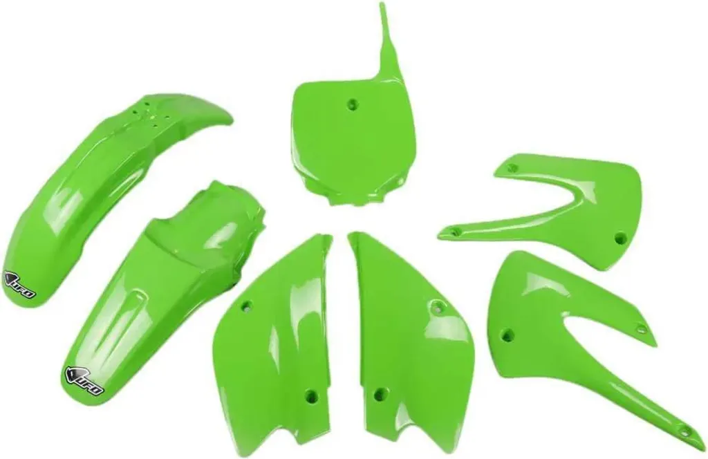 Rénovation Plastique Kawasaki KX 85 de 2001 à 2013 Kit UFO Restyling Vert