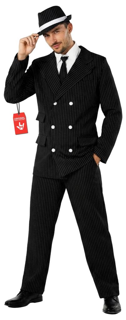 Fun Shack Kostüm Gangster 20er Jahre Herren, Mafia Anzug, Produktbild 