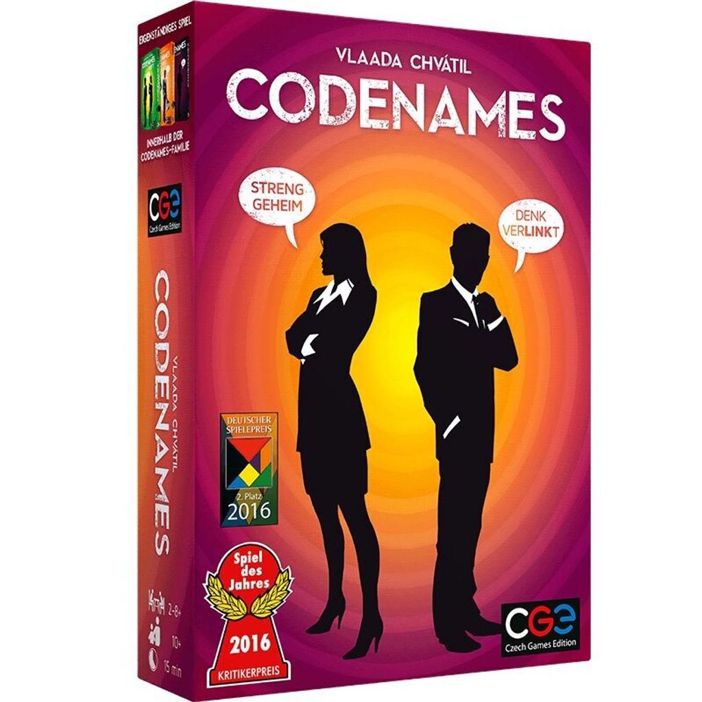 Codenames Mini Deck Produktbild 