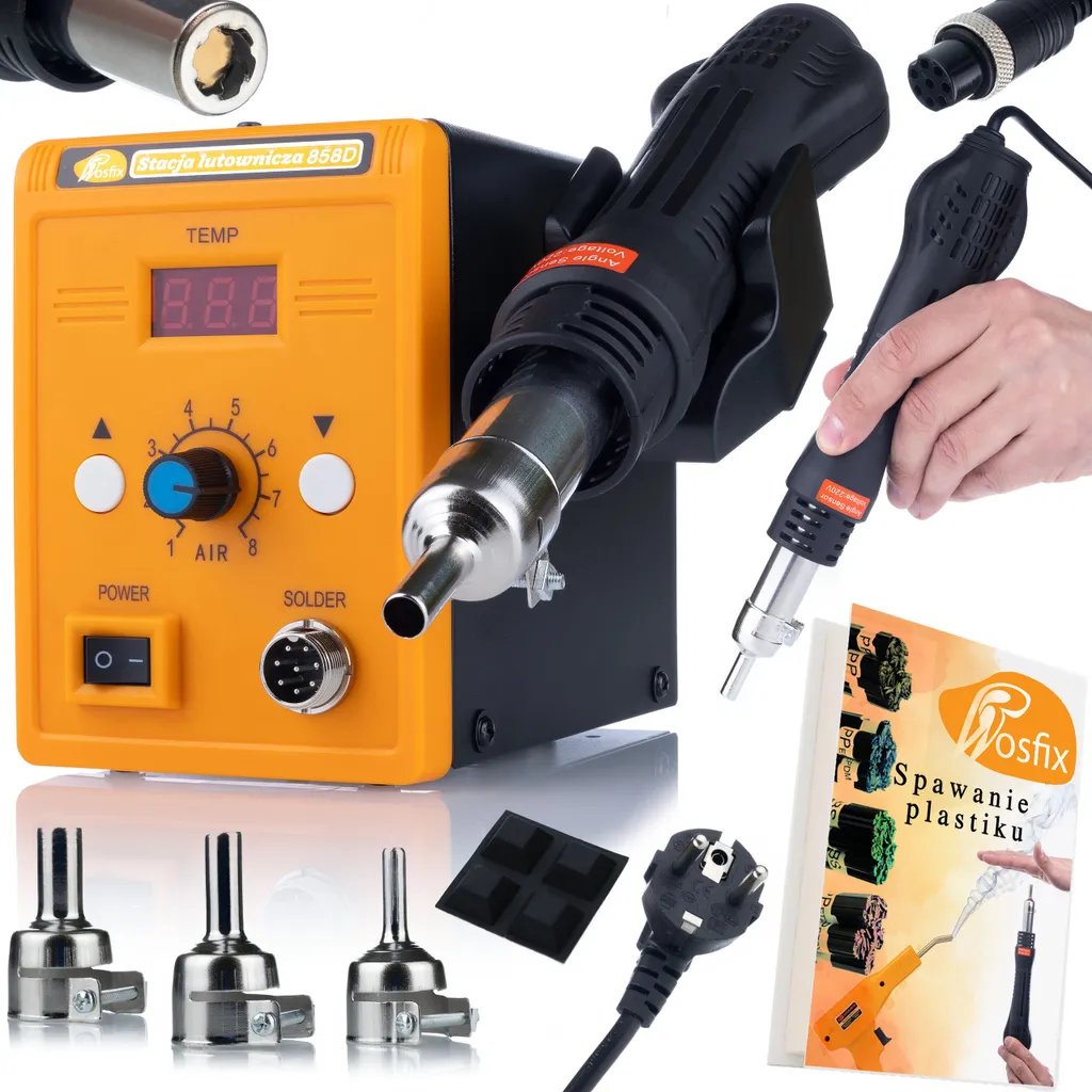 Recensione Rosfix 858D: La Migliore Stazione Aria Calda per Maker