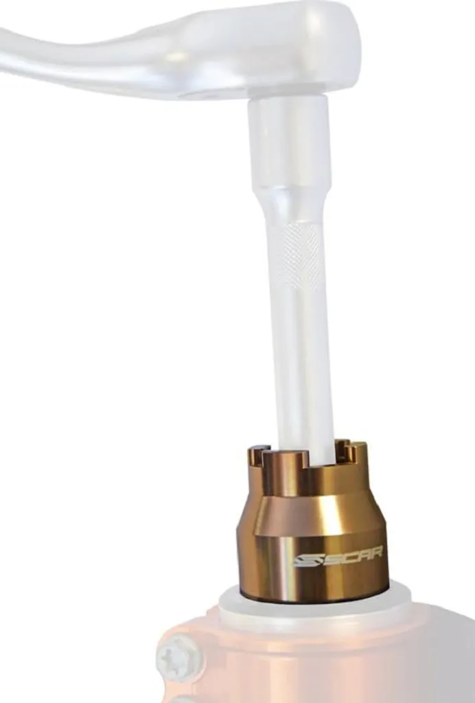 SCAR Douille 2-en-1 pour Bouchon de Fourche WP Suspension Moto Cross
