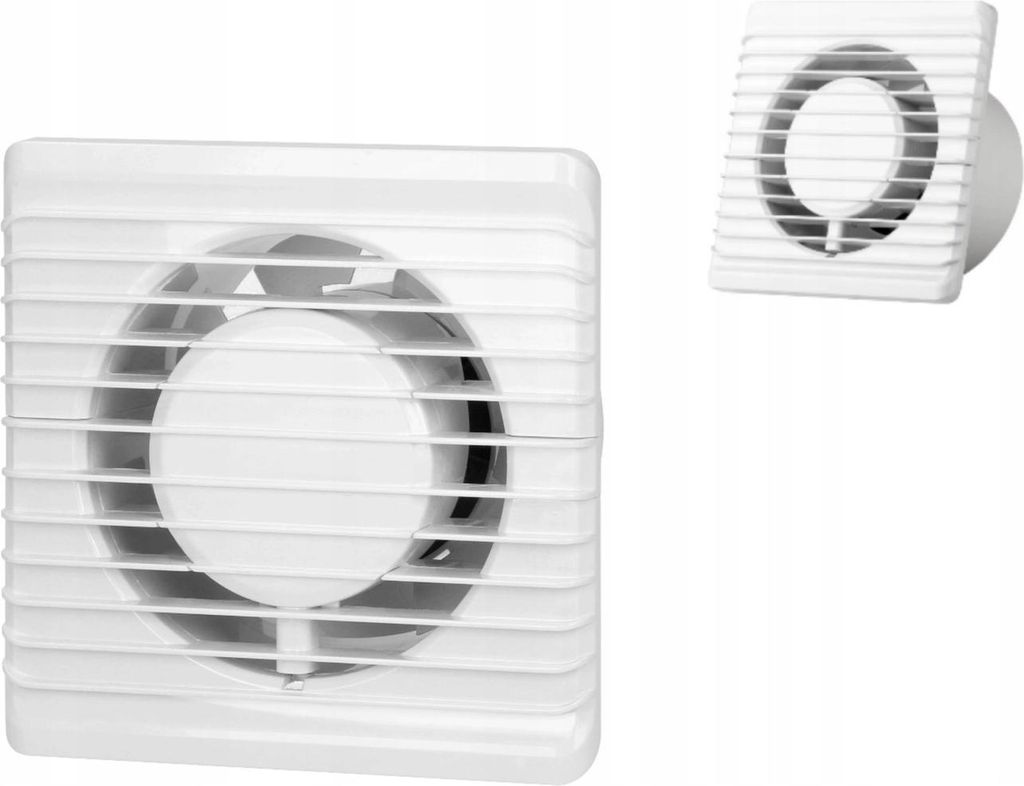 Virone | Badezimmerventilator BF-100/S - 100 mm - Leise - Produktbild 