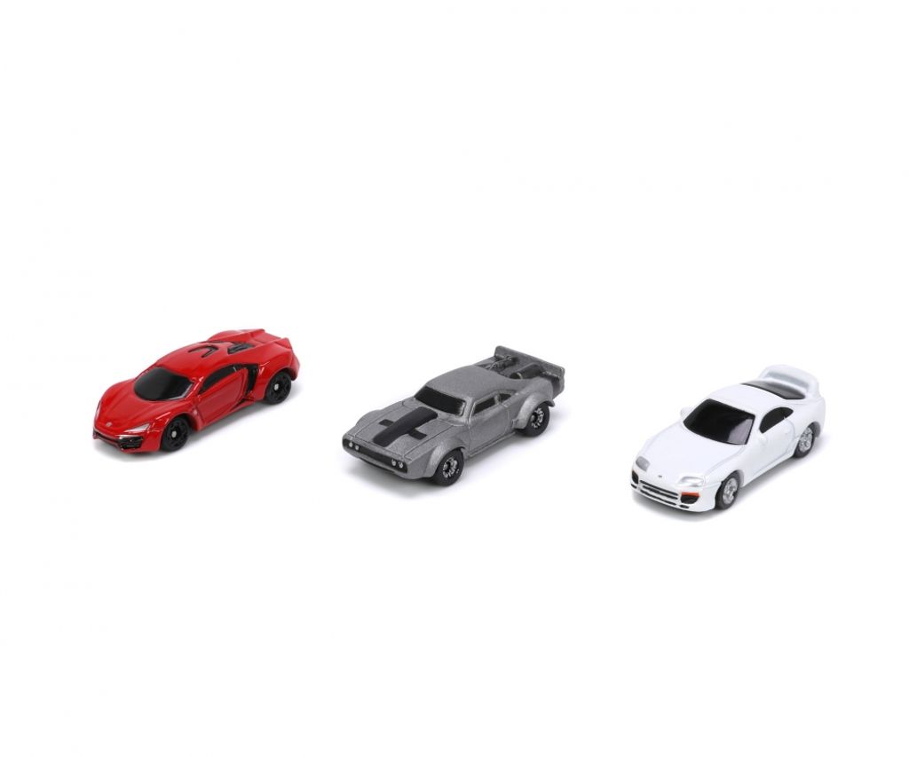 Jada Toys Fast & Furious Nano Cars Wave 4, Auto-Modellsatz, Vormontiert, Nano Cars Wave 4, Junge, Zink, Fast & Furious