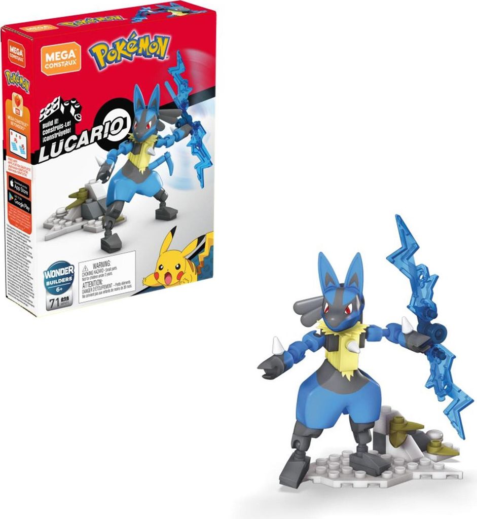 Mega Pokémon Figur Mit Kampfzubehör Asst Produktbild 
