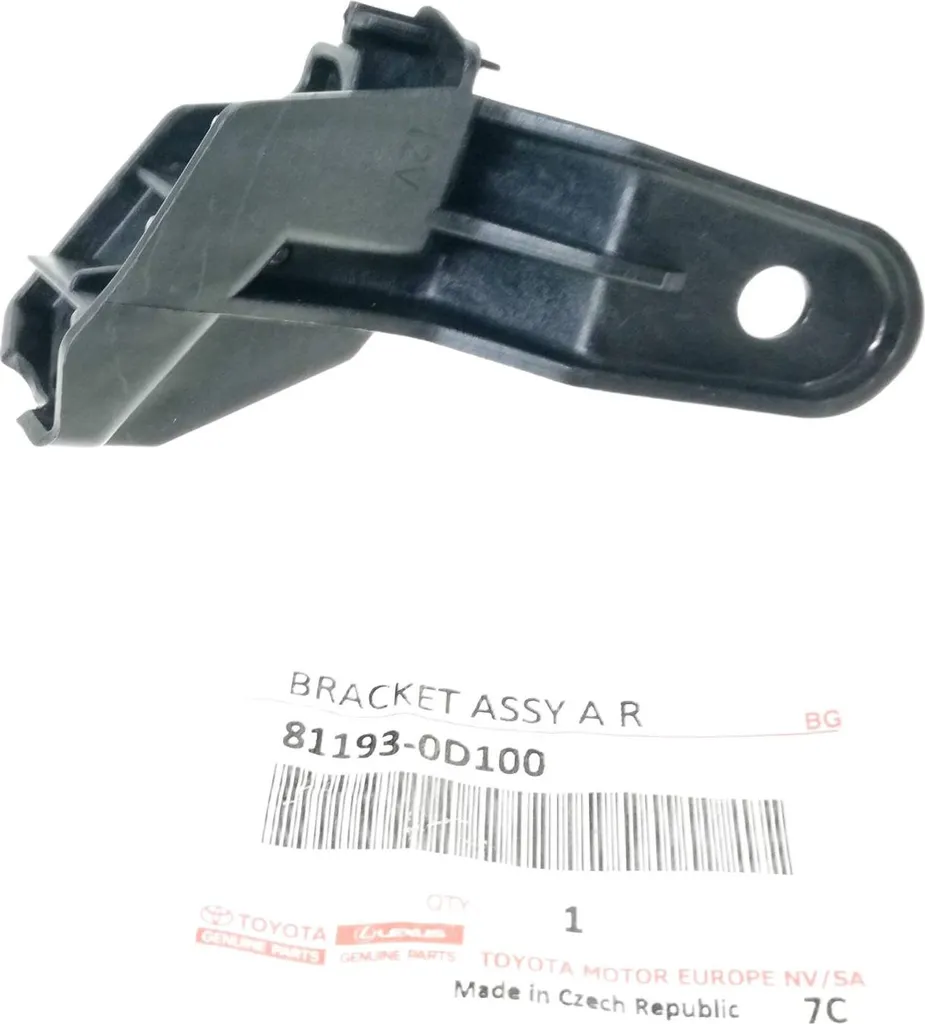Support de phare robuste 81193-0D100 OE pour Toyota Yaris droit
