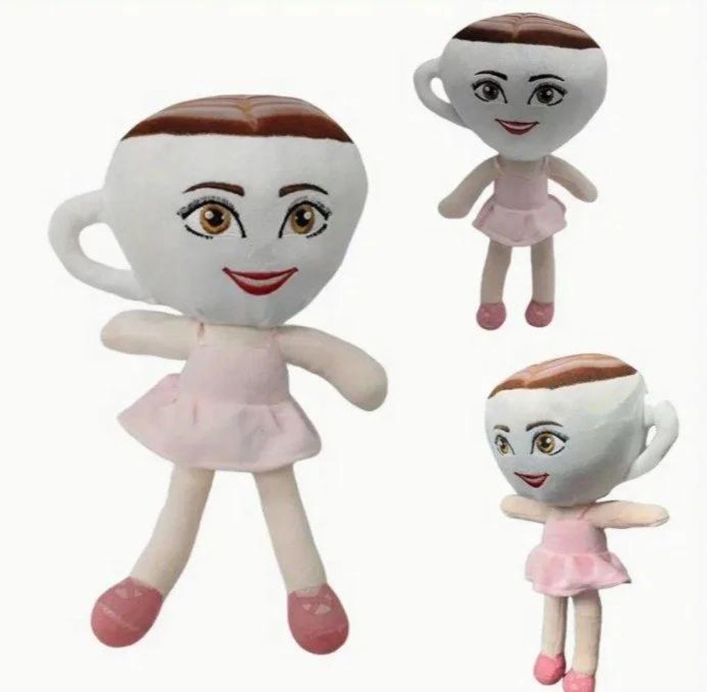 Ballerina Capucina Plüschtier – Brainrot Kuscheltier, Produktbild 